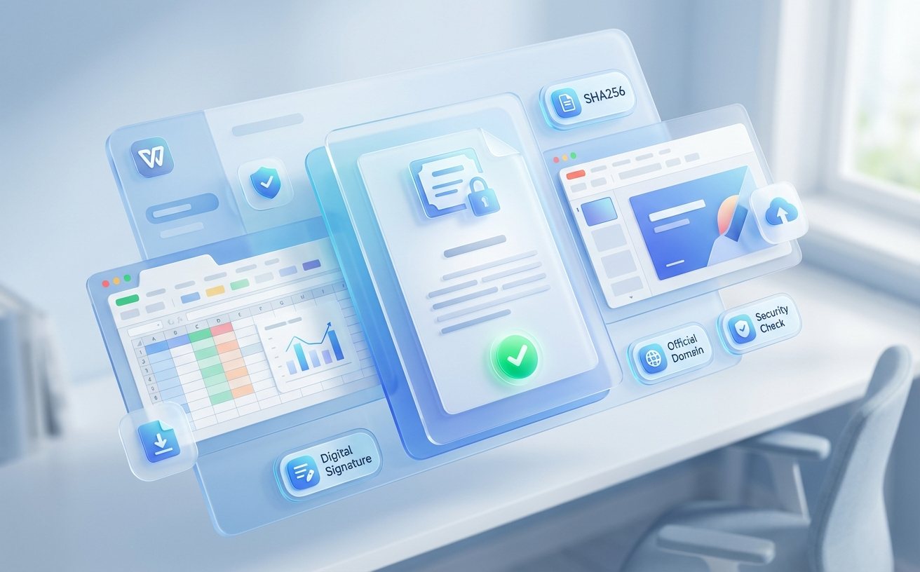 WPS正版验证与品牌视觉展示